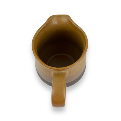 Brown Stripe Ceramic Jug