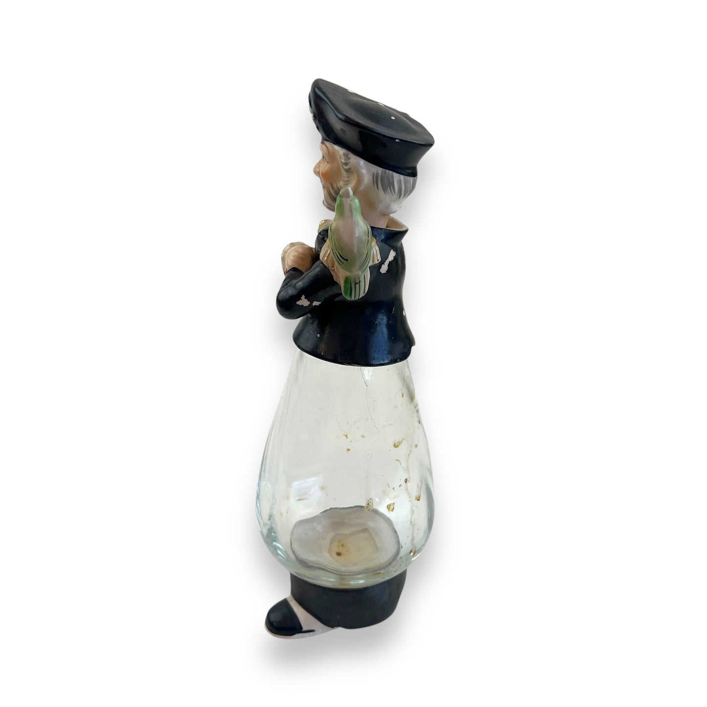 Pirate Decanter Bottle (Cracked)