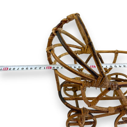 Cane Doll Pram