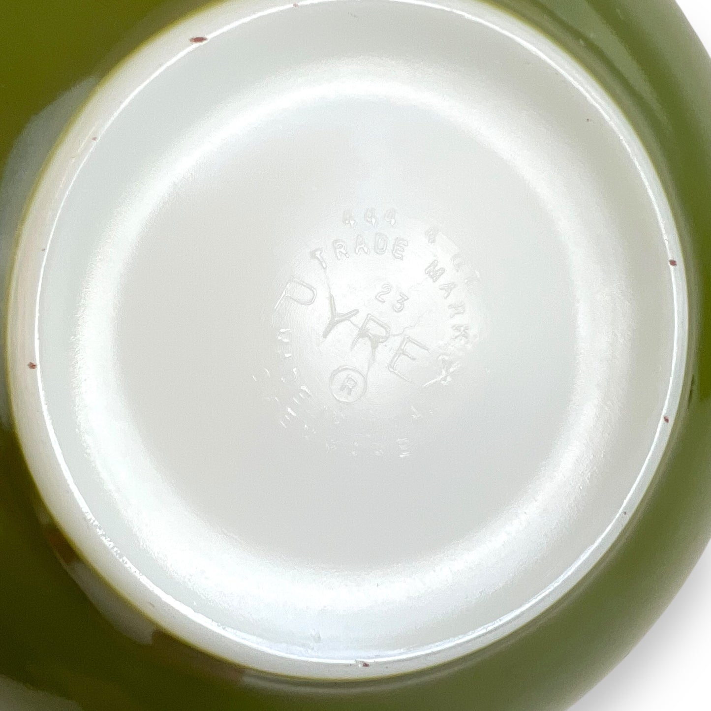 Green Pyrex 444 Mixing Bowl