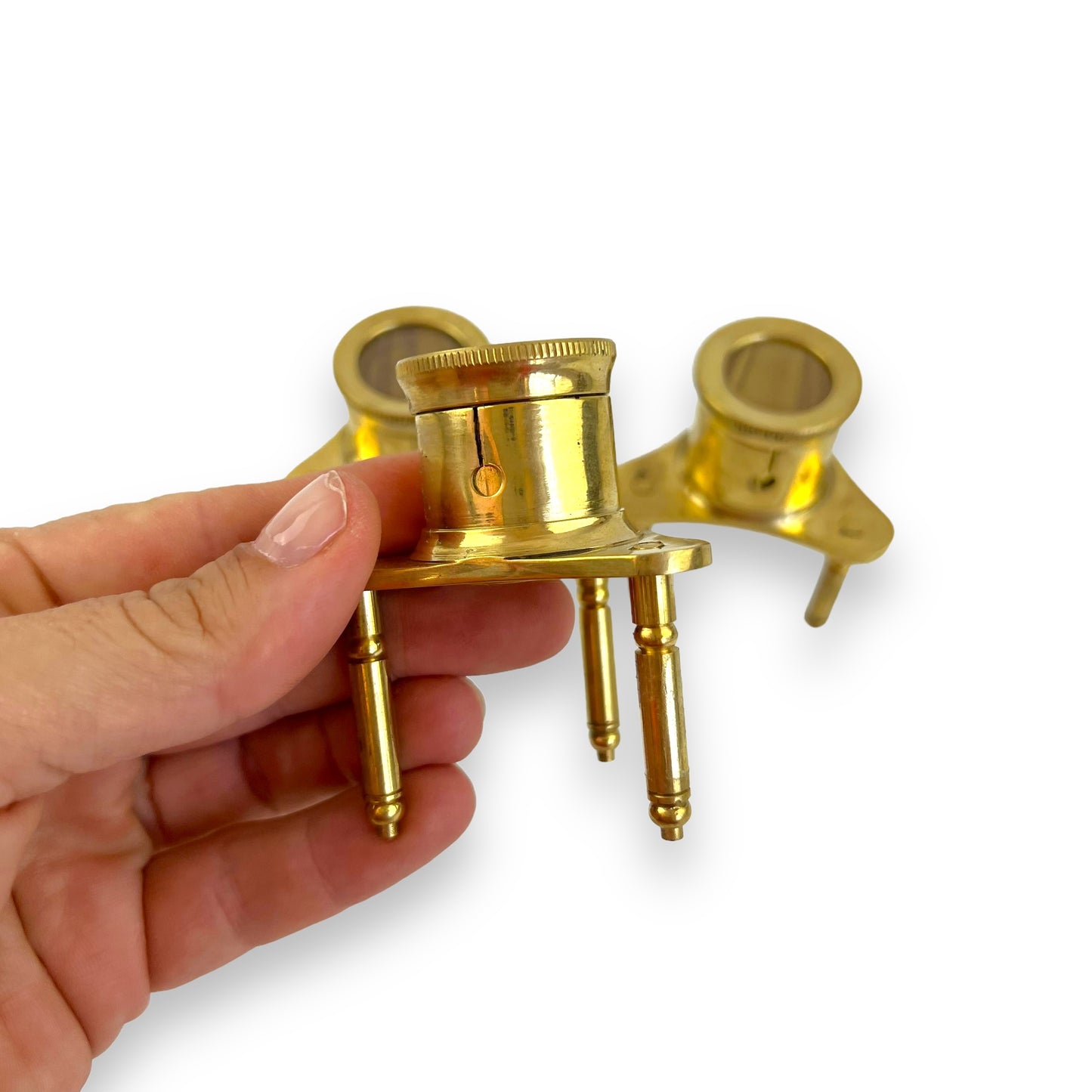 Brass Magnifying Tool 3 Legs