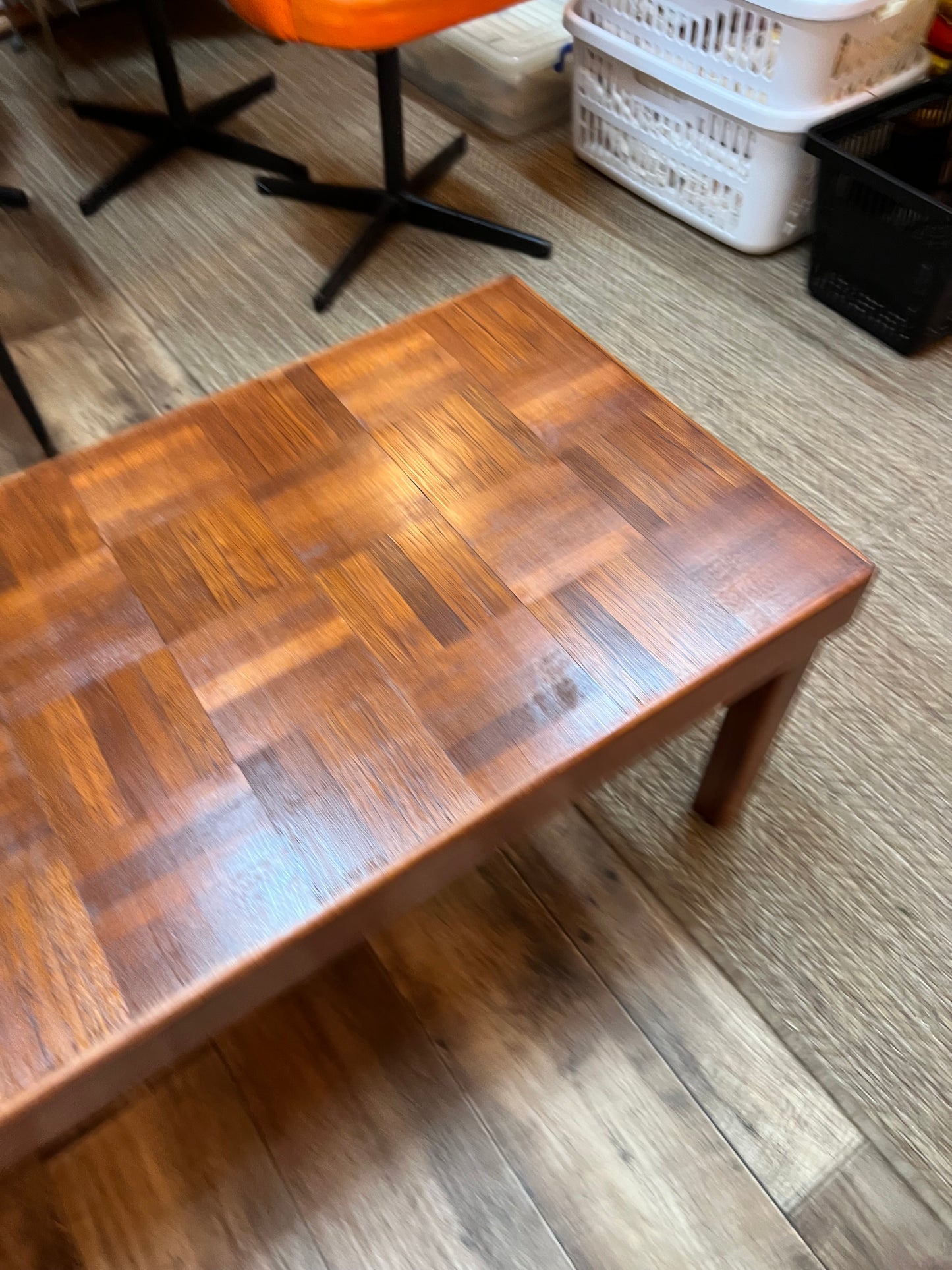 Parquetry Rectangle Coffee Table