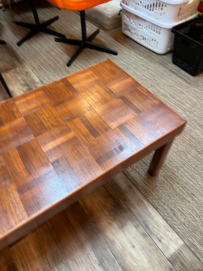 Parquetry Rectangle Coffee Table