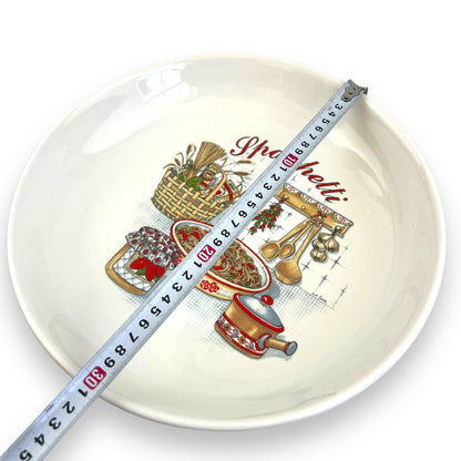Large Ceramic Spaghetti Serving Bowl – Italian Kitchen