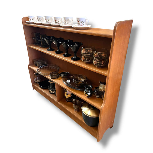 Timber Display Shelf – Low Bookcase