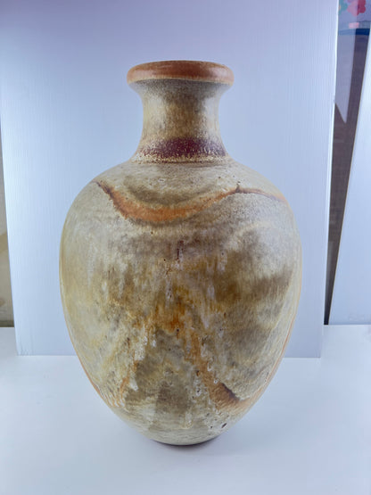 West German Pottery 837 Bulbous Floor Vase – 48.5cm