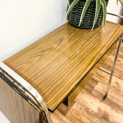 Chrome & Laminate Sewing Table