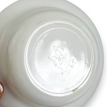 Pyrex “June Rose” Milk Glass Dessert Bowls - Set of 7
