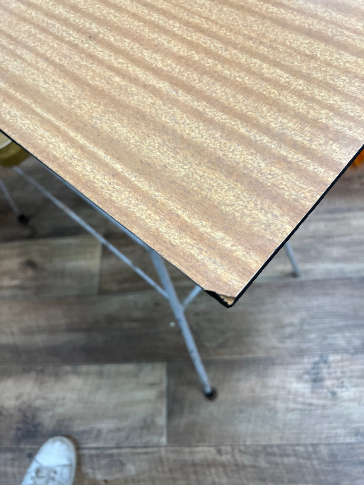 Telephone Table with Vinyl Seat