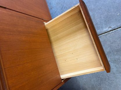 Wrightbuilt Mid-Century Teak Sideboard with Cocktail Bar