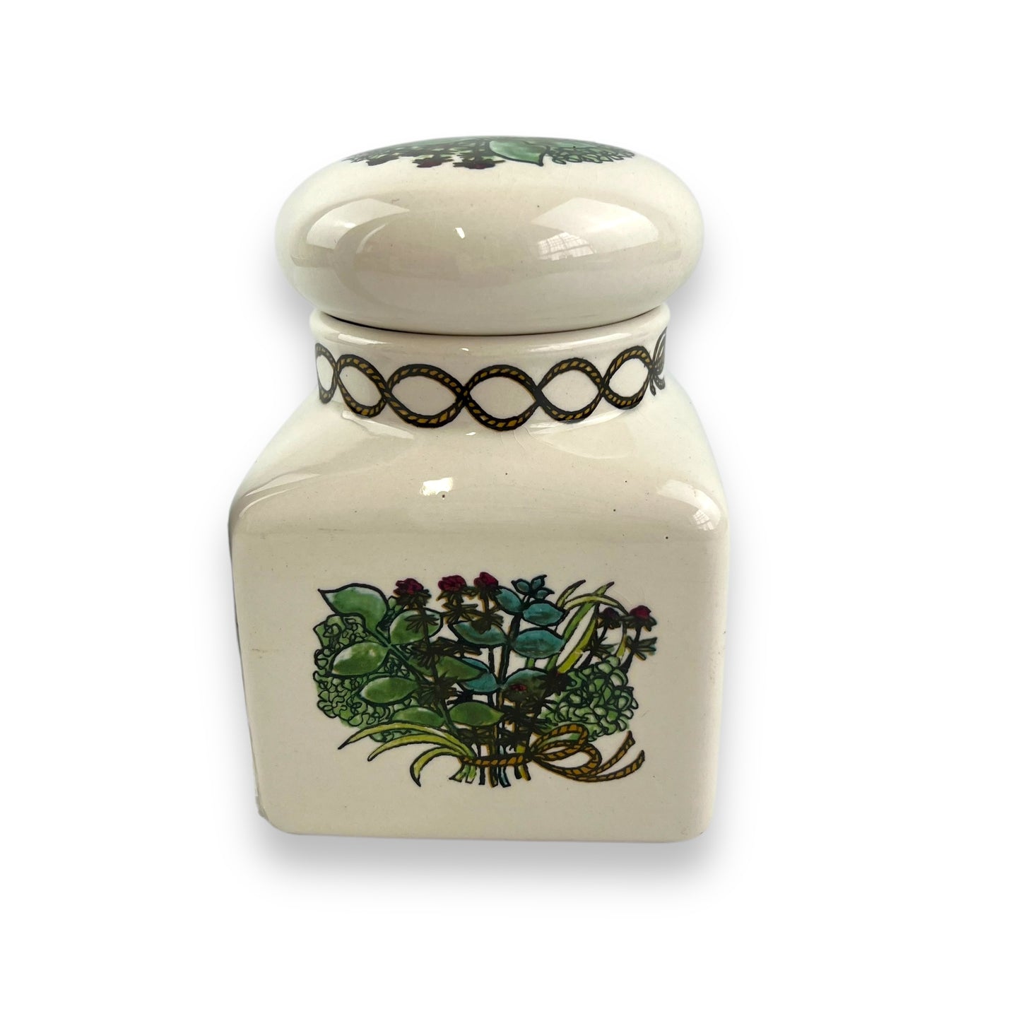 Taunton vale herbs and spices storage canister with lid
