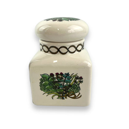 Taunton vale herbs and spices storage canister with lid
