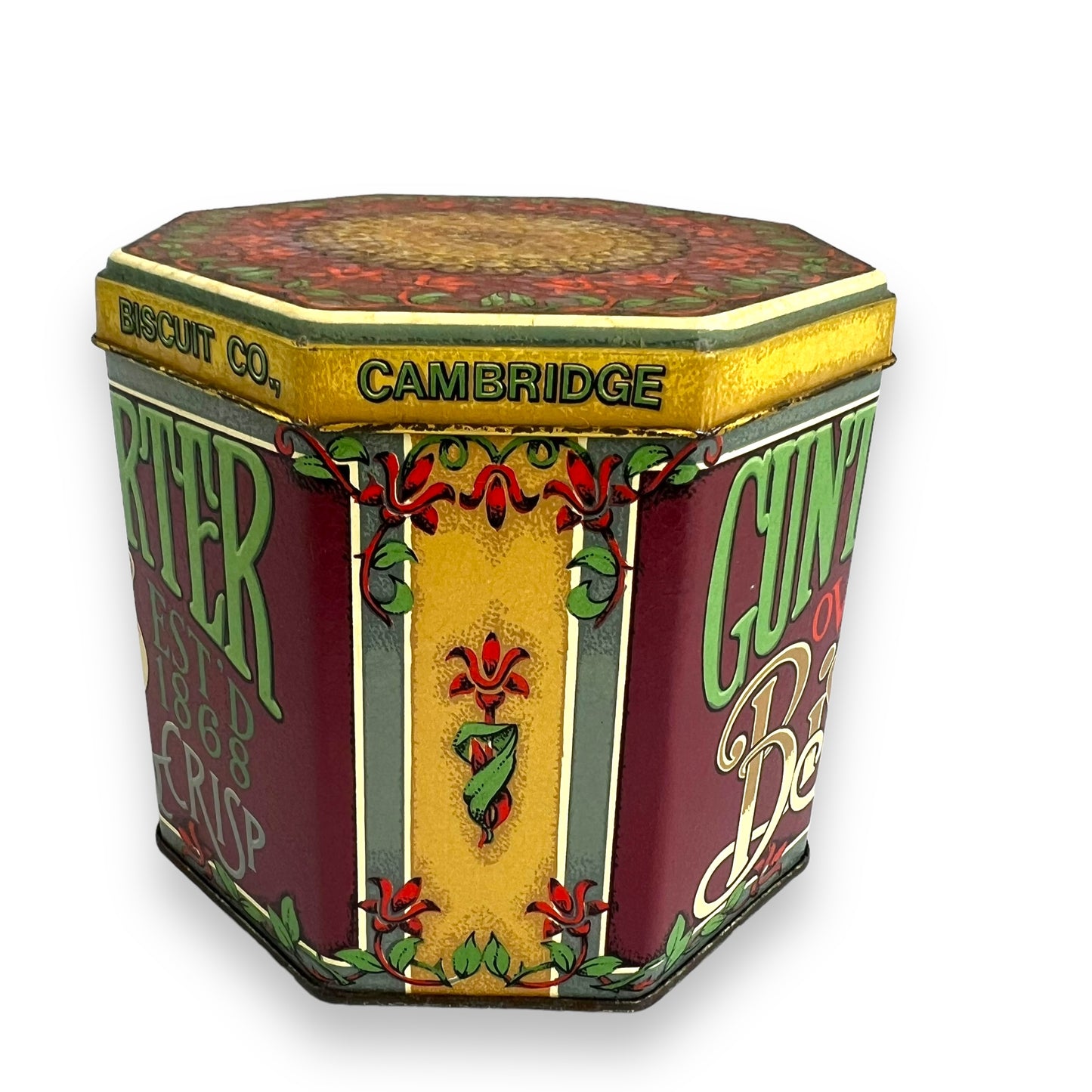 Gunter & Carter Biscuit Tin