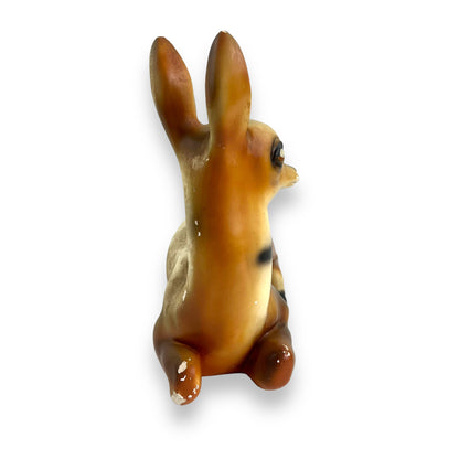 Vintage Chalkware Deer Statue