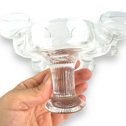 Crown Corning 'Oslo' Champagne Coupe Glass set of 5