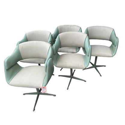 Set of 5 Kendall Swivel Chairs
