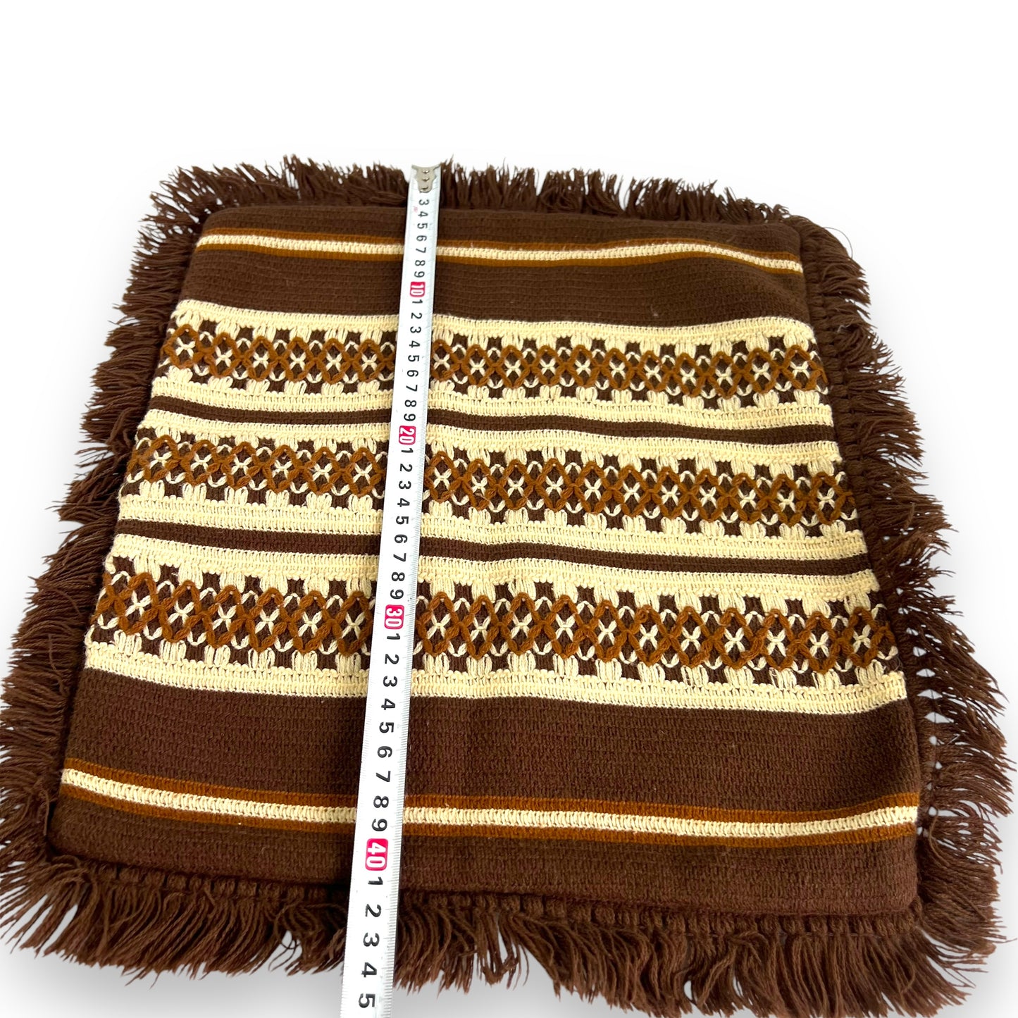 Brown & Beige Stripe Pillowcase