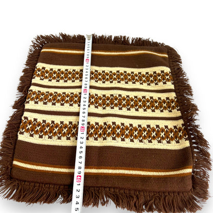 Brown & Beige Stripe Pillowcase
