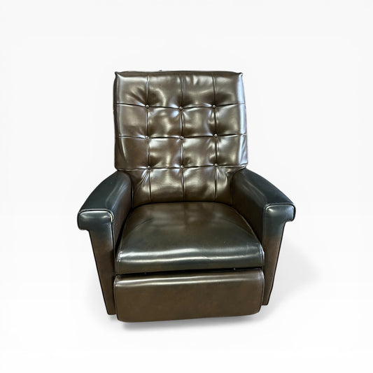 Brownish Black Jason Reclining Lounge Chair with footrest