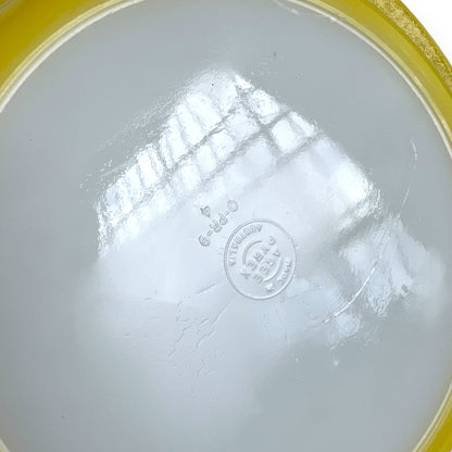 Yellow Agee Pyrex Pie Baking Dish