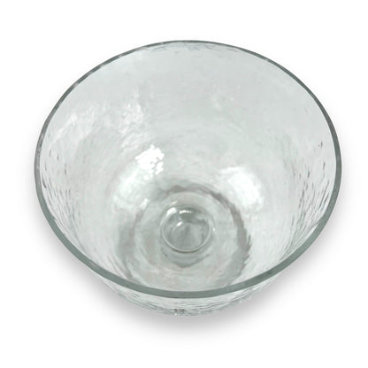 Pukeberg Sweden clear glass vase