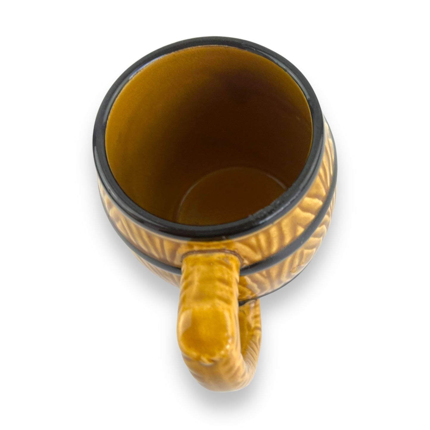 Brown Barrel Mug
