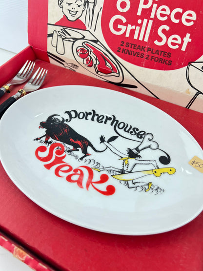 Westminster ‘Porterhouse Steak’ 6 Piece Grill Set – Original Box