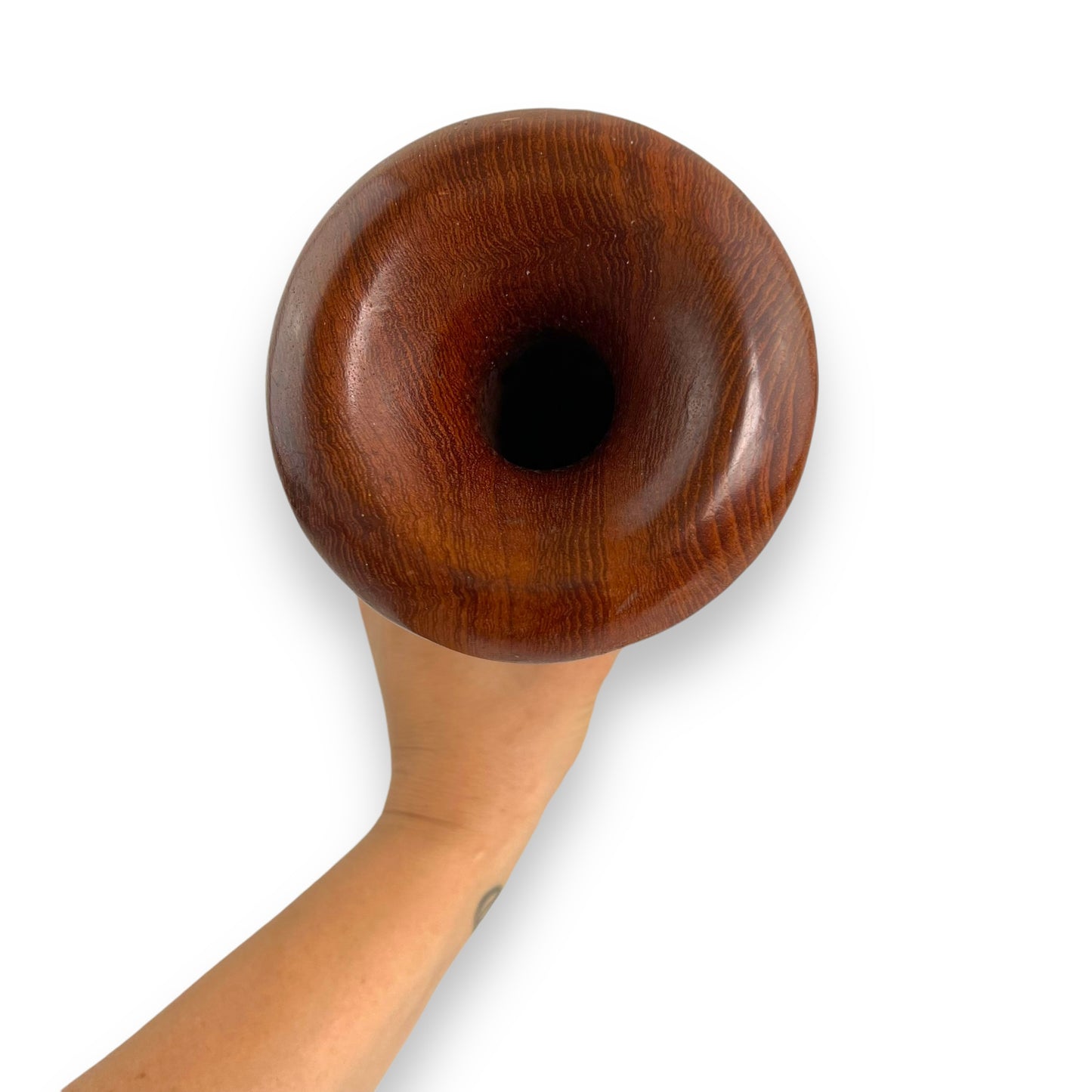 Wooden Carved Vase