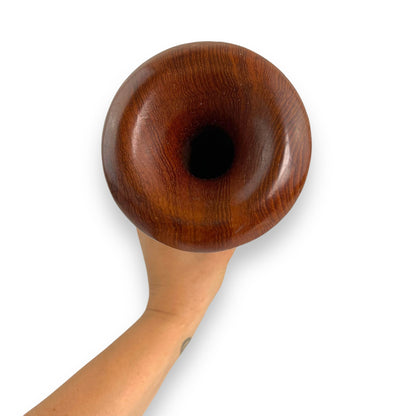 Wooden Carved Vase
