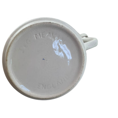 J & G Meakin Studio England “Poppy” Set of 6 Teacups
