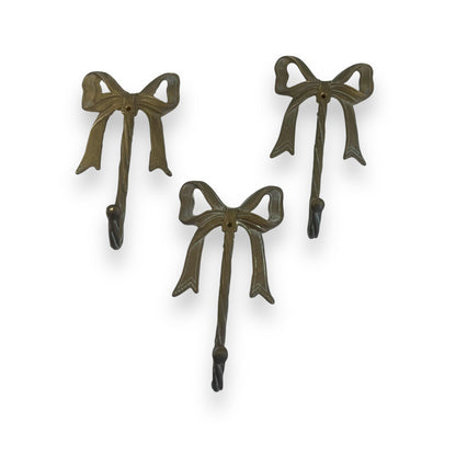 Brass Bow Wall Hook