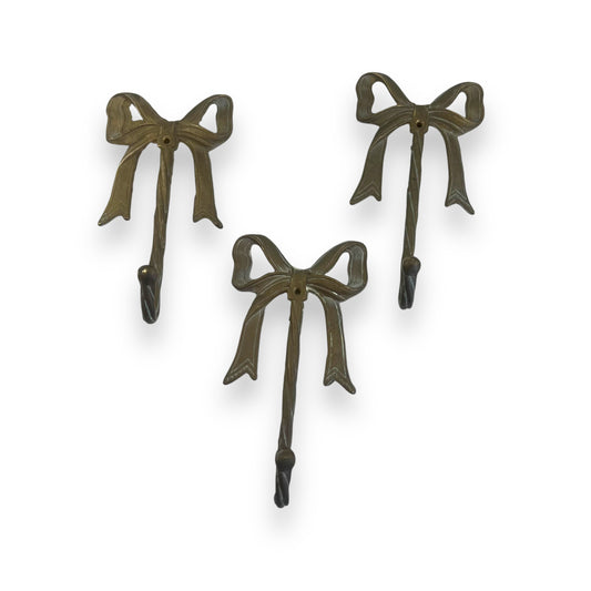 Brass Bow Wall Hook