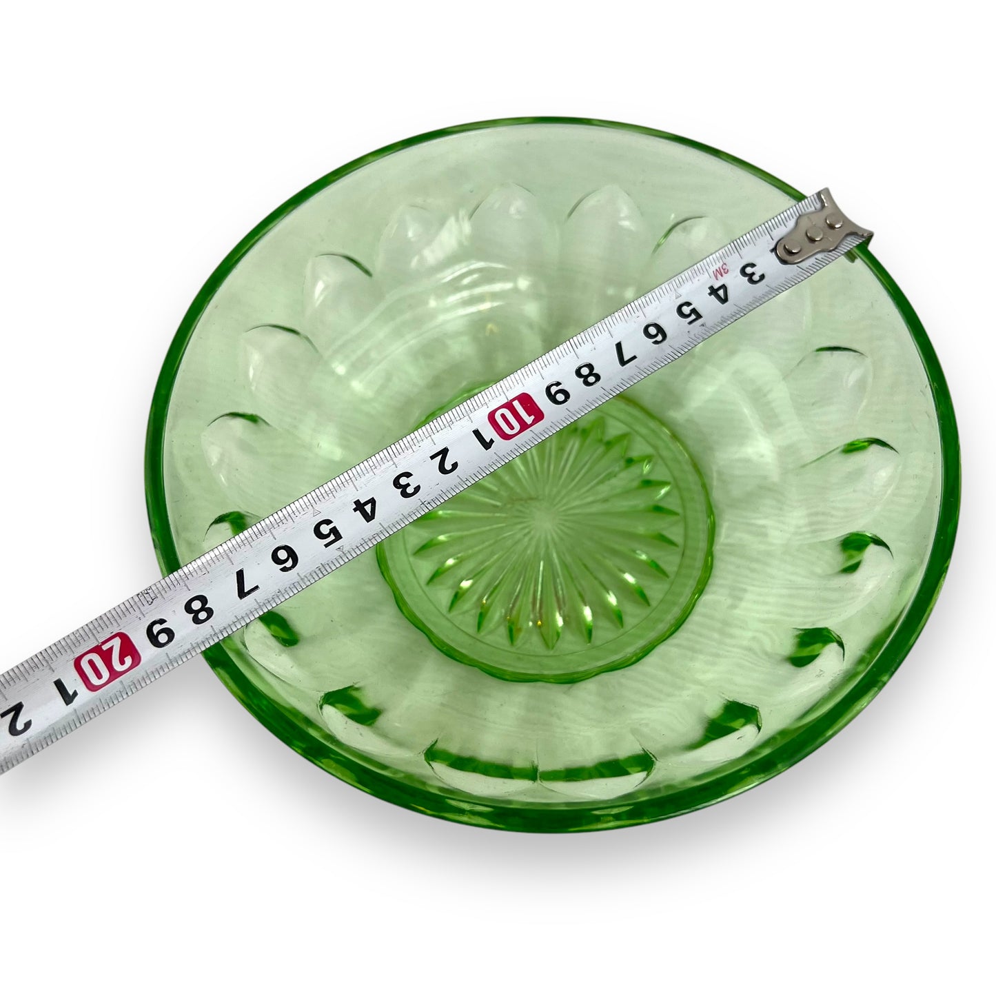 Green Glass Bowl