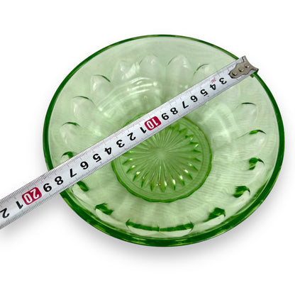Green Glass Bowl