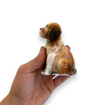 Bone China Dog Figurine