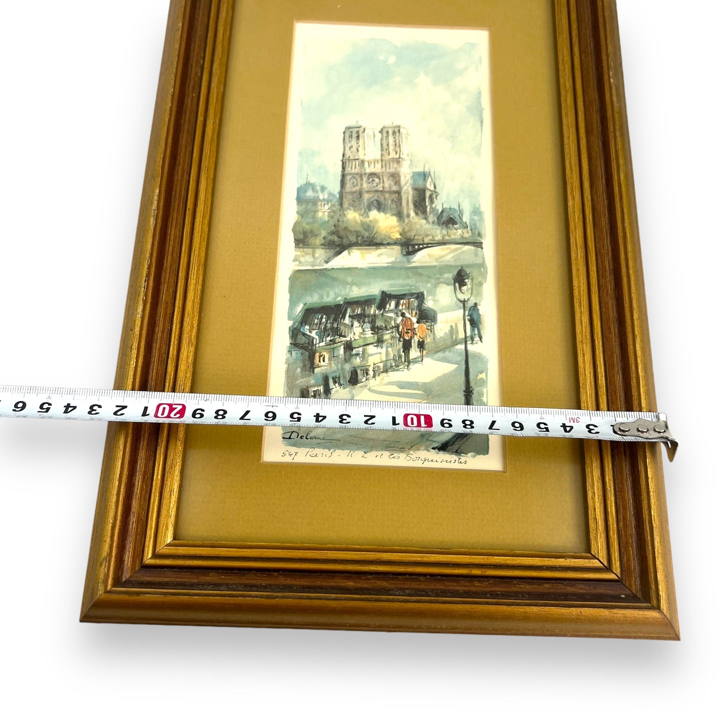 “Bouquinistes” Print by Lucien DELARUE