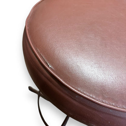 Brown Swivel Barstool set of 2