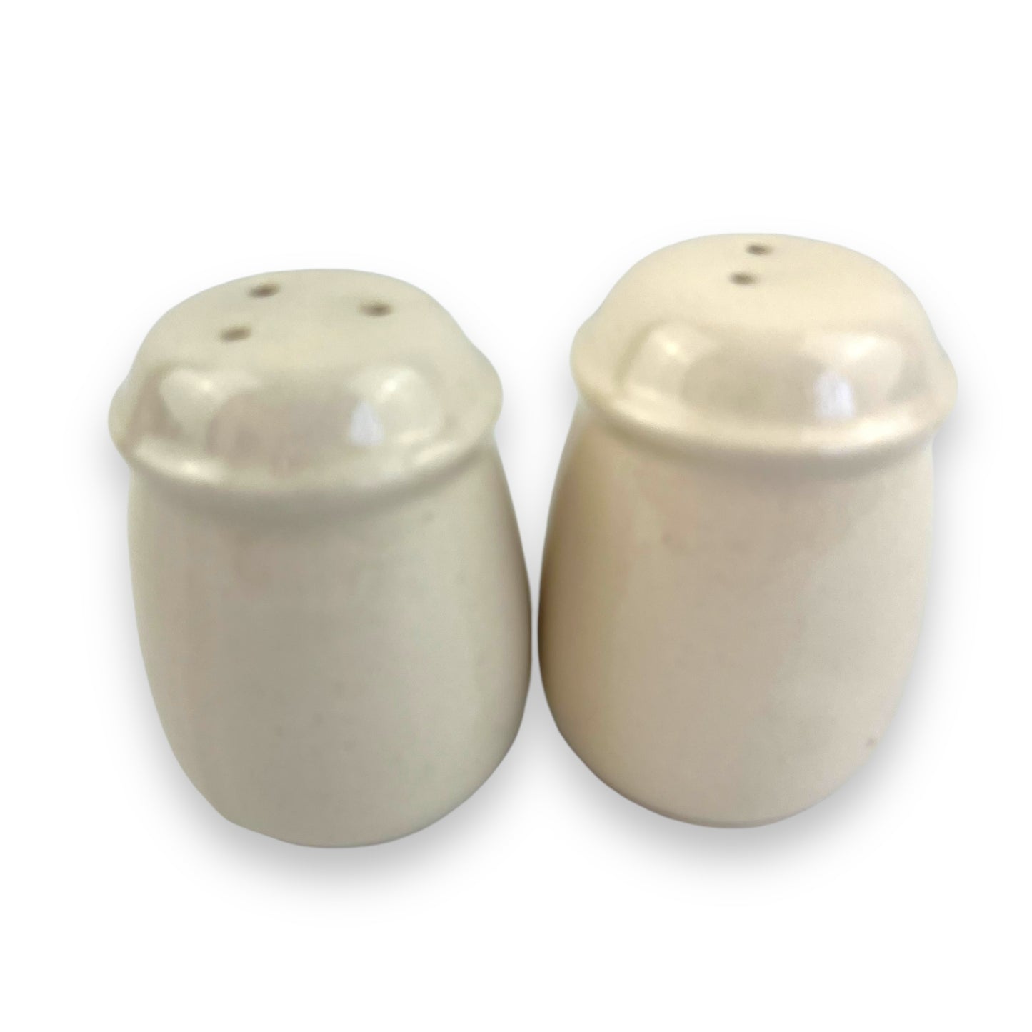 Orange & Blue flower salt and pepper shaker set