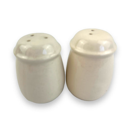 Orange & Blue flower salt and pepper shaker set