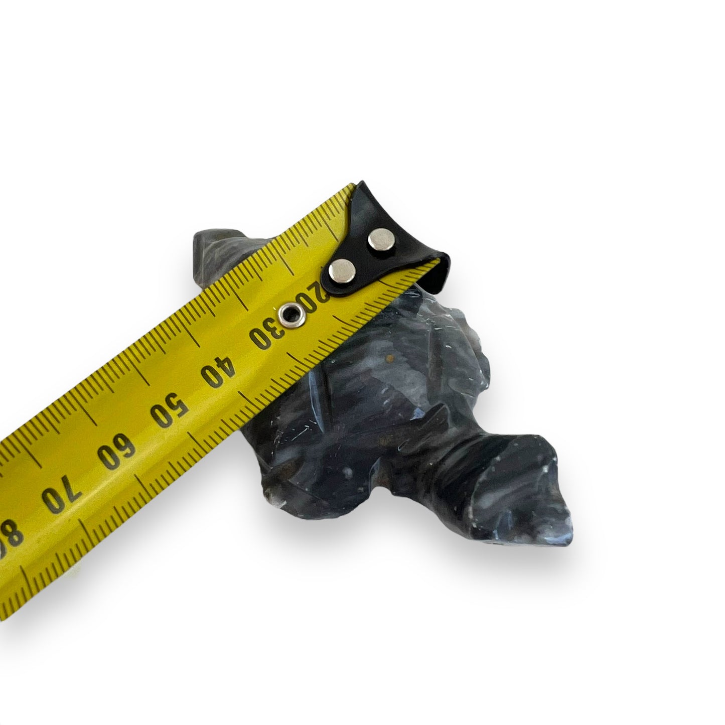 Black stone carved turtle ornament
