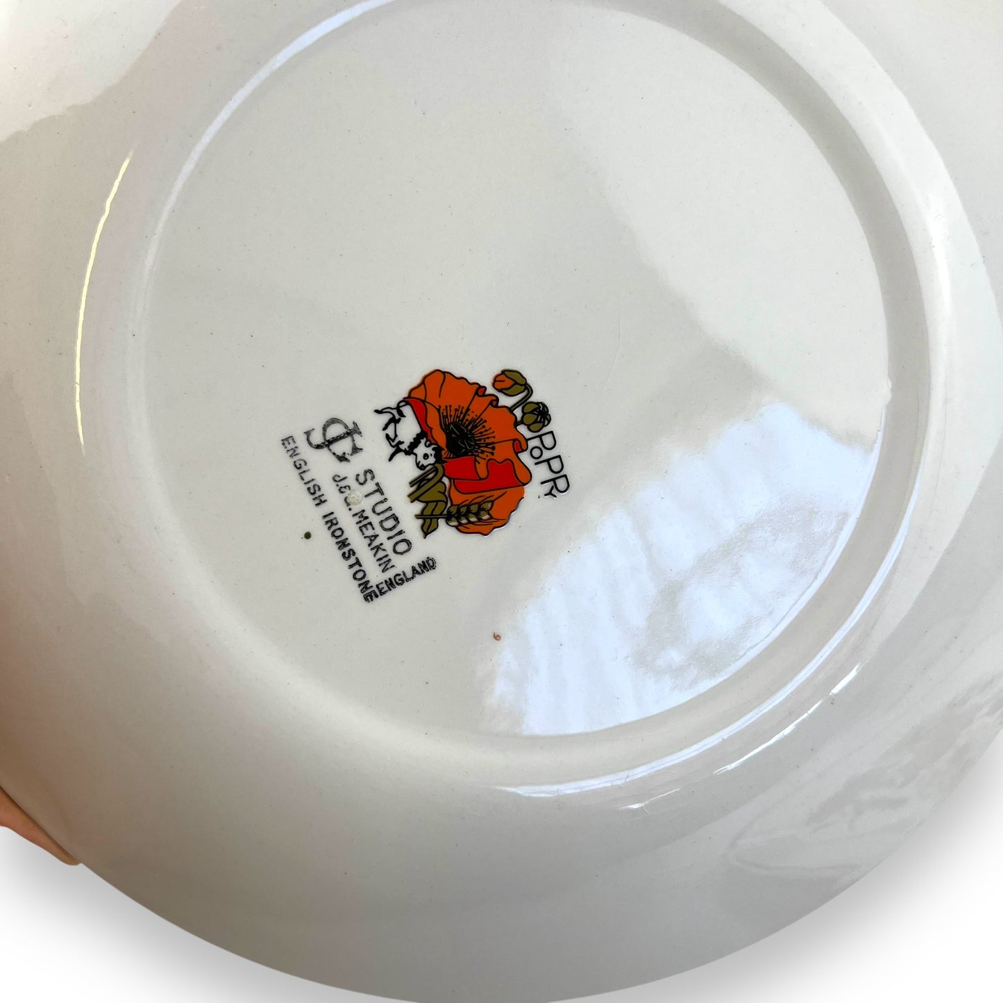J & G Meakin “Poppy” Dinner Plate set of 6