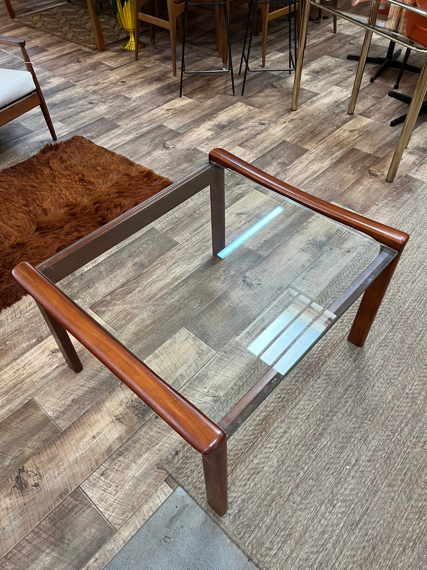 Tessa Glass Top Coffee Table