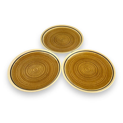 Genuine Ironstone New Zealand Set of 3 Large Plates