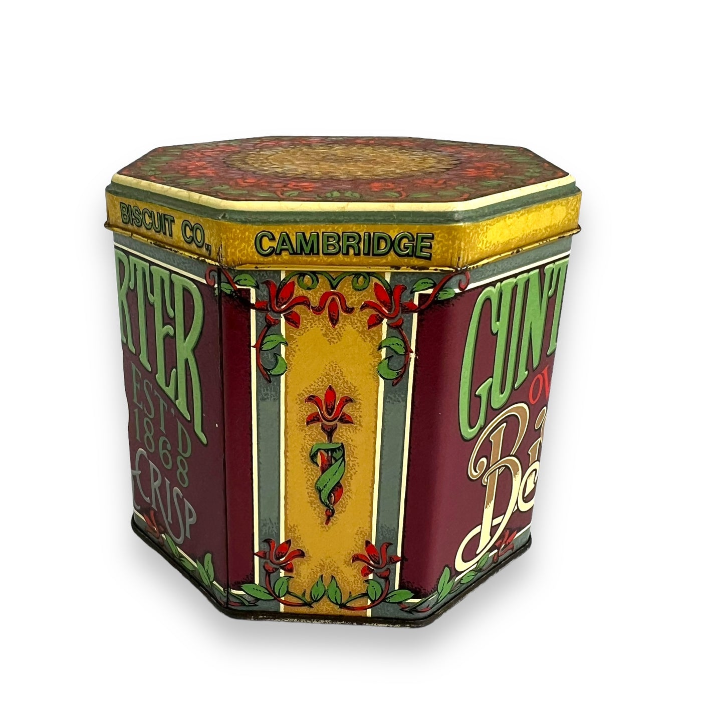 Gunter & Carter Biscuit Tin
