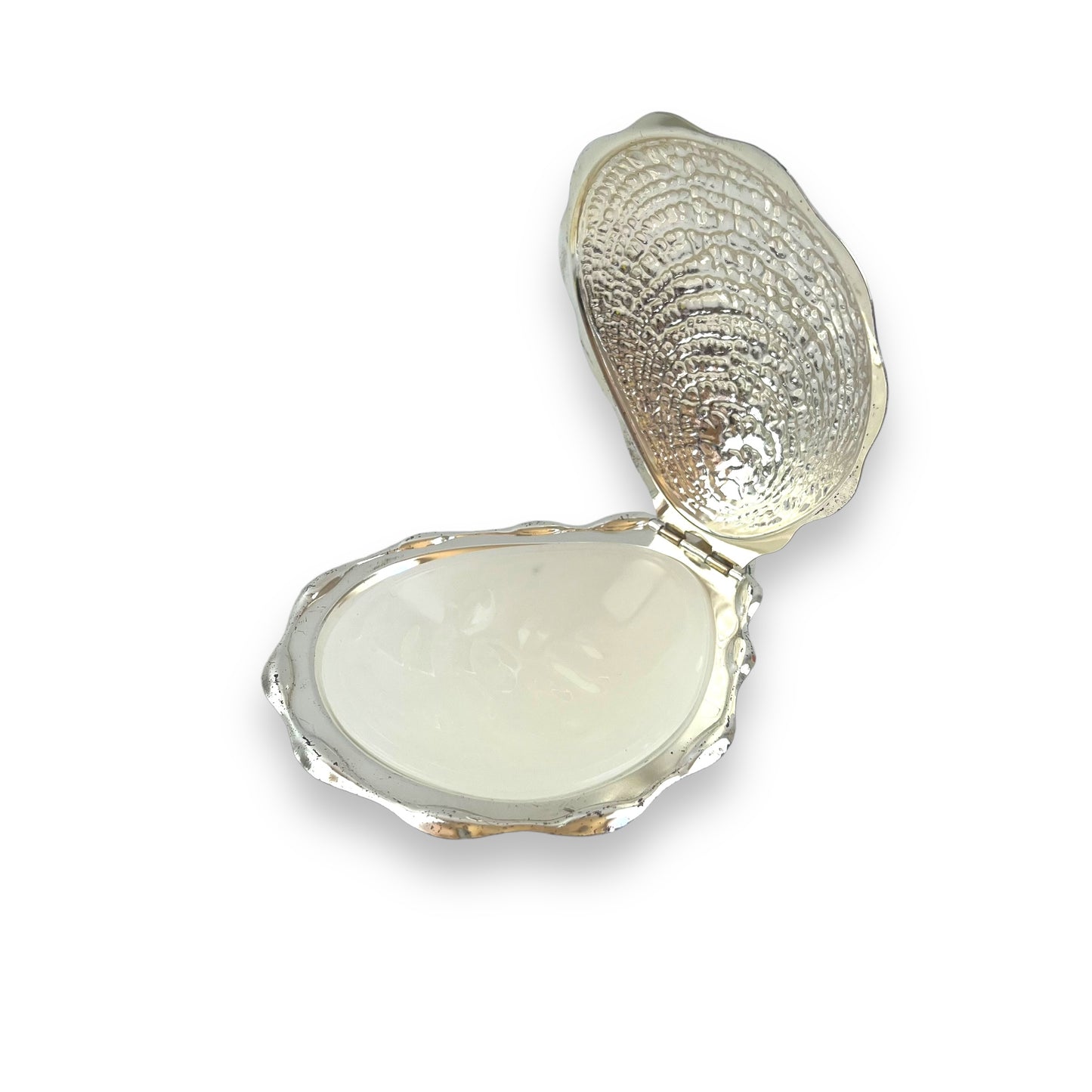 Seashell Trinket Box with Removable Dish