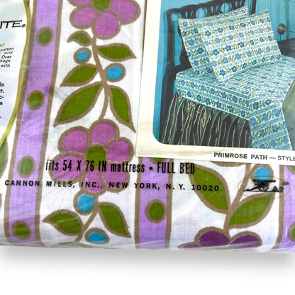 Featherlite purple flower sheet