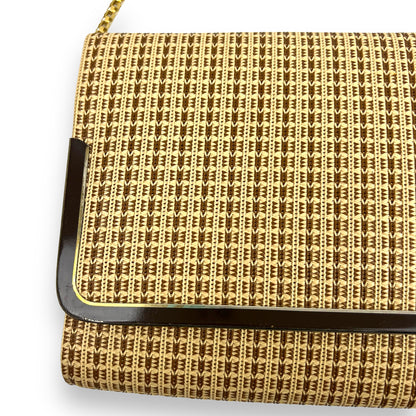 Jacqui Melbourne Brown patterned bag