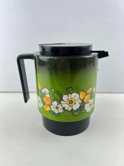 Insulated Thermos 
Green flower jug