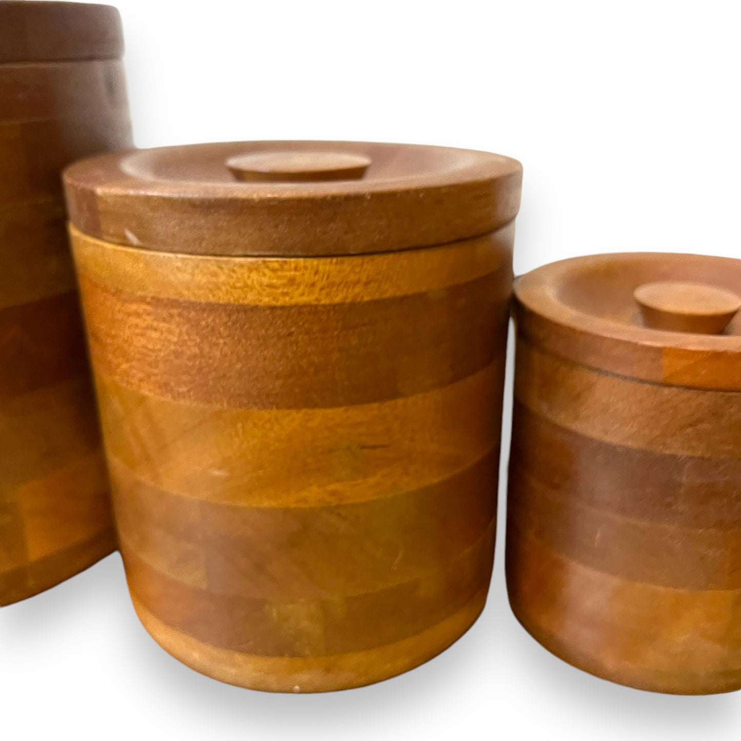 Wooden Canister Set (Set of 4)