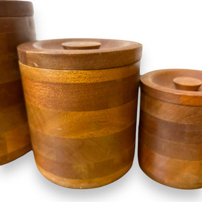 Wooden Canister Set (Set of 4)